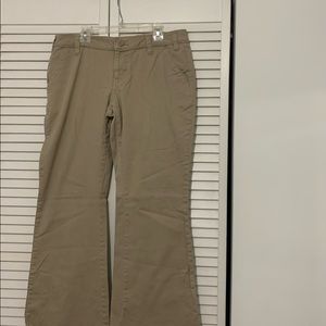 Khaki Uniform/Work Pants Size 11S